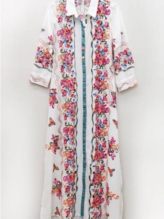 Aratta Dresses & Skirts - Aratta Beauty Mark Maxi Duster/Dress.
NWT.: Large: Retail: $229.
Asking: $176.